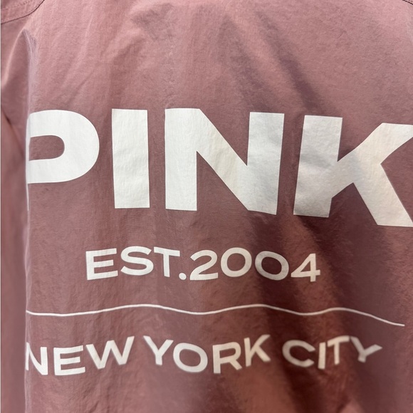 PINK Victoria's Secret Parachute Bomber Jacket Pink - Picture 10 of 15